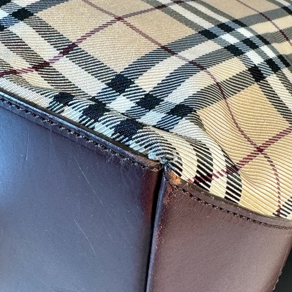 Burberry Blue Label Classic Signature Nova Check Shoulder Bag - Picture 10 of 16